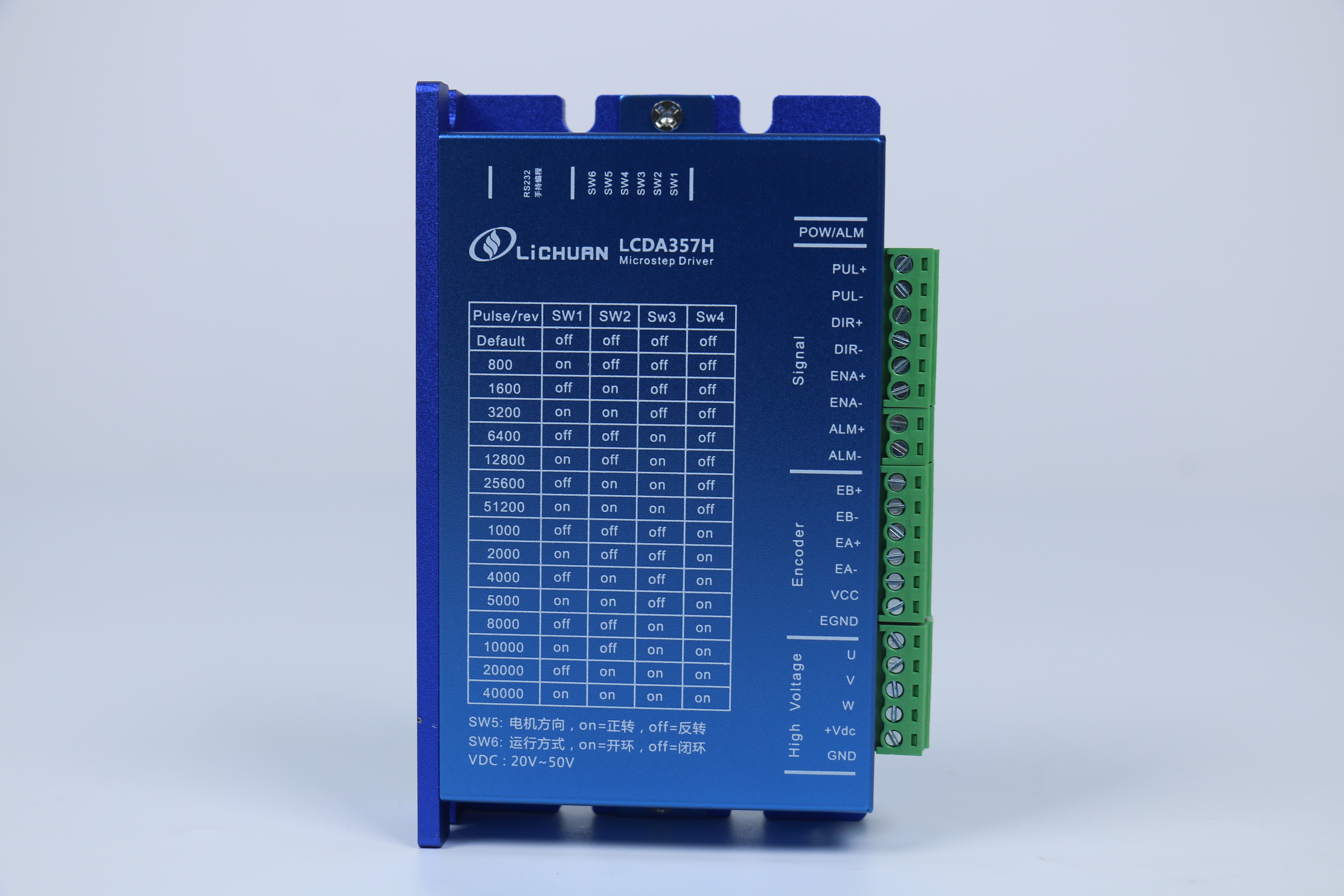 3-faset Nema23 lukket kredsløb stepmotor driver